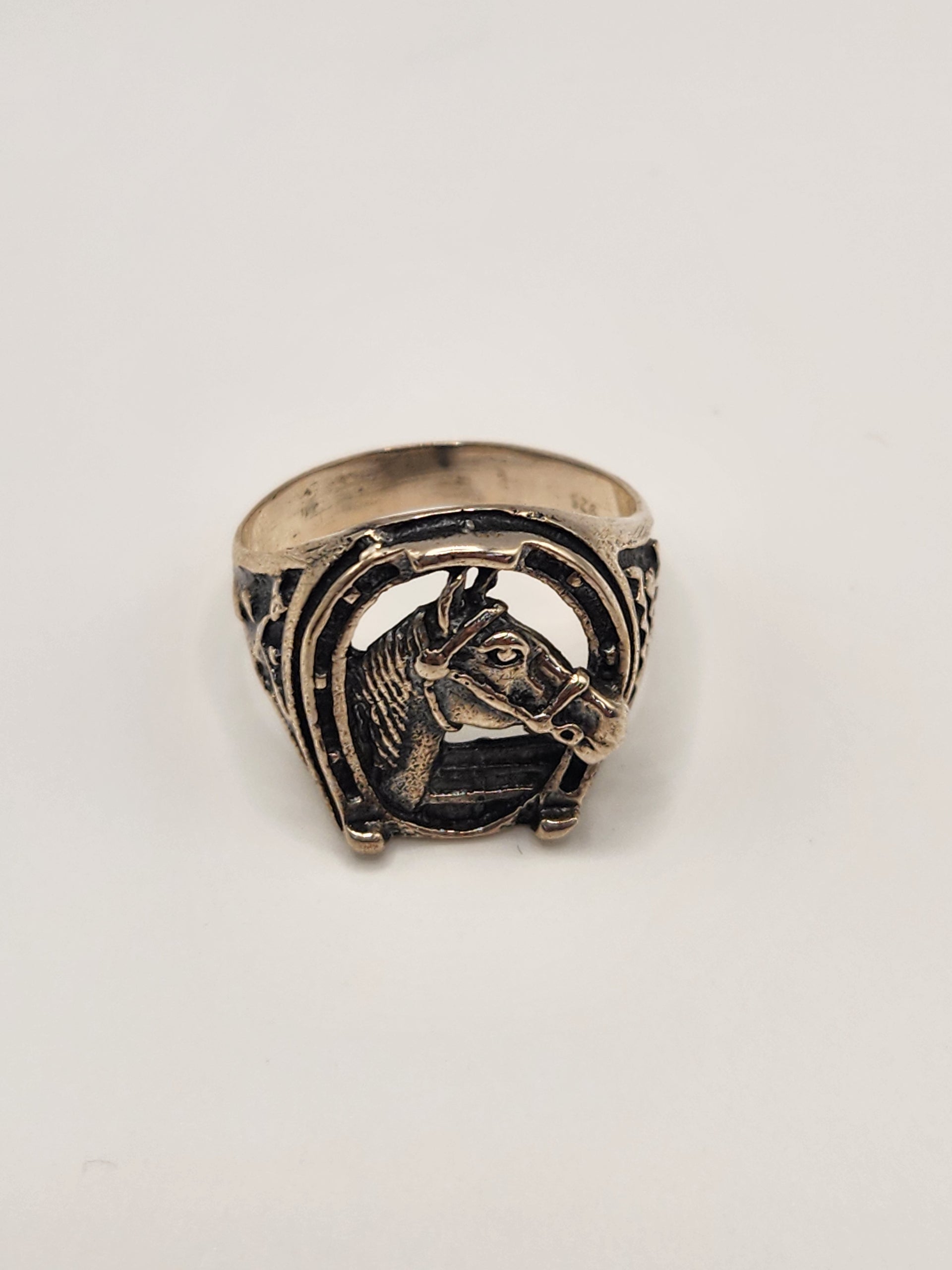 Sterling Silver Horse Ring