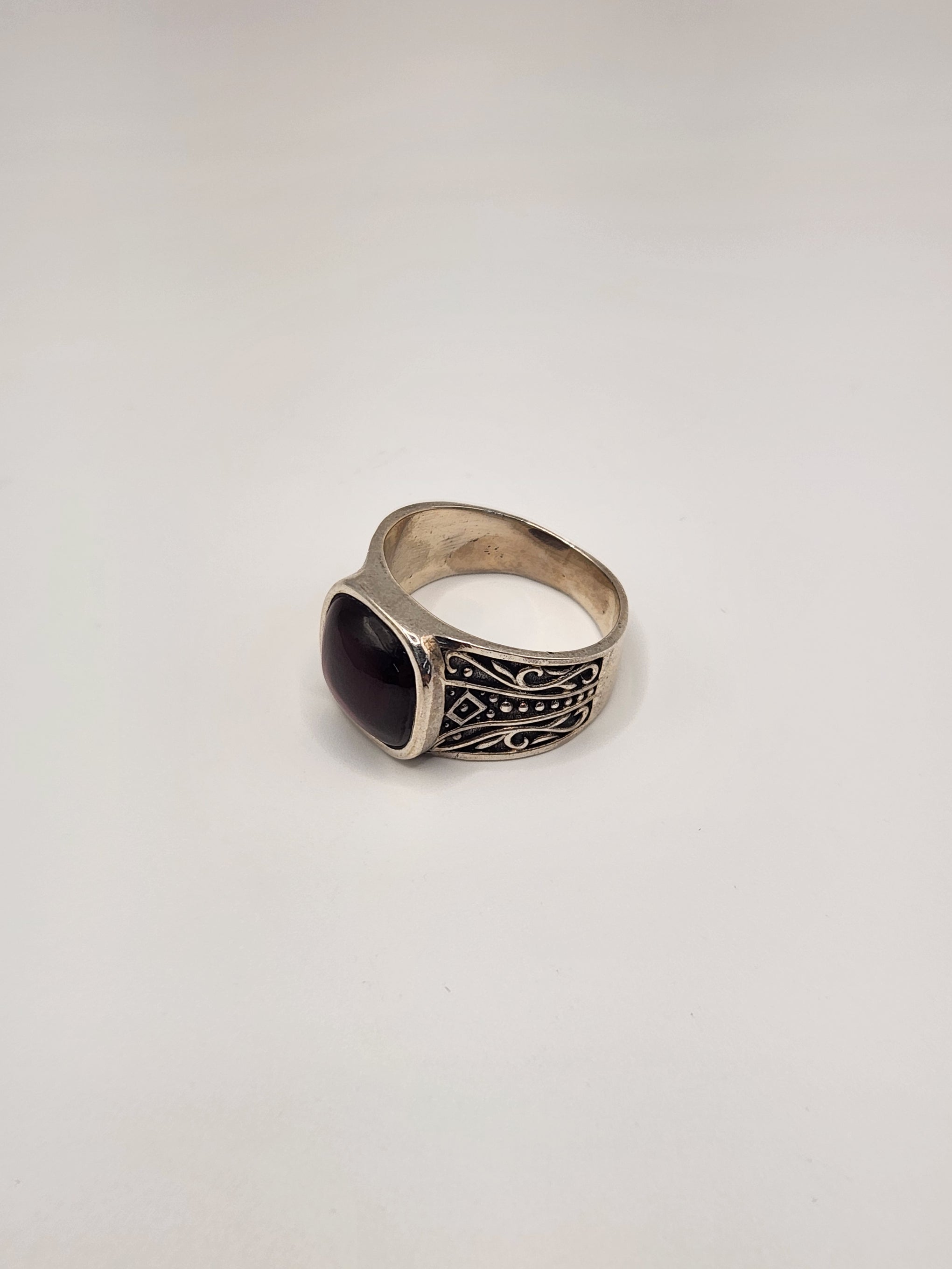 Garnet January Birthstone Ring Size 10 #GR910