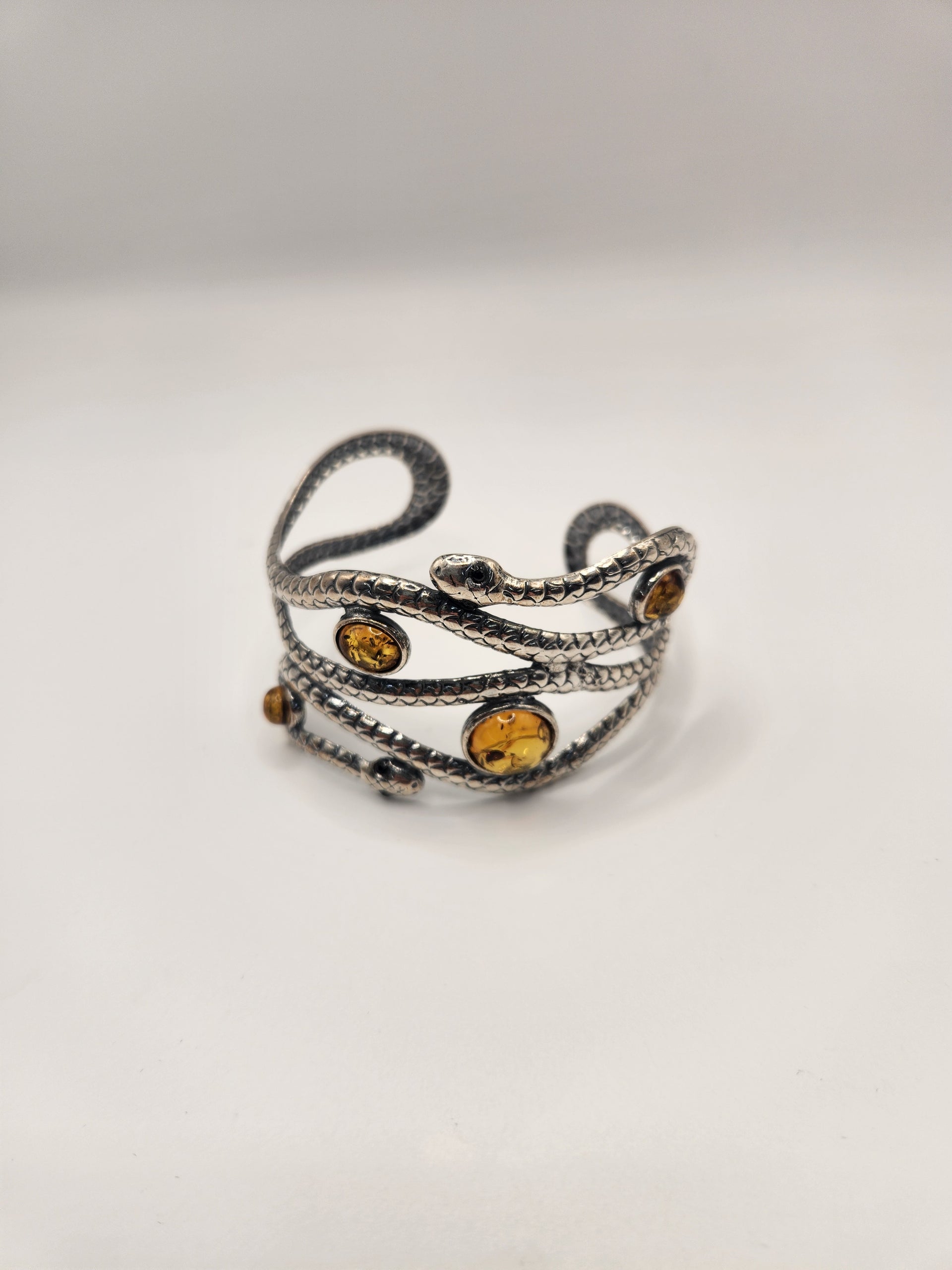 Amber Snake Cuff #ASKC