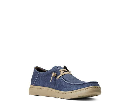 Ariat Men's Heather Blue Hilo Stretch Lace Shoe