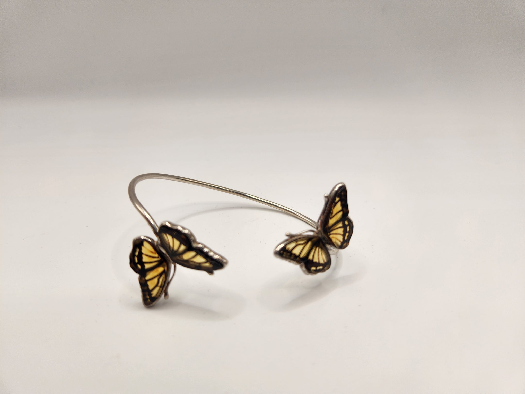 Amber Butterfly Cuff
