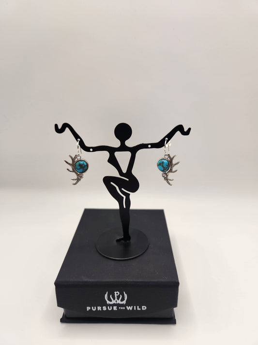 Montana Silver KT Turquoise Whisper Earings