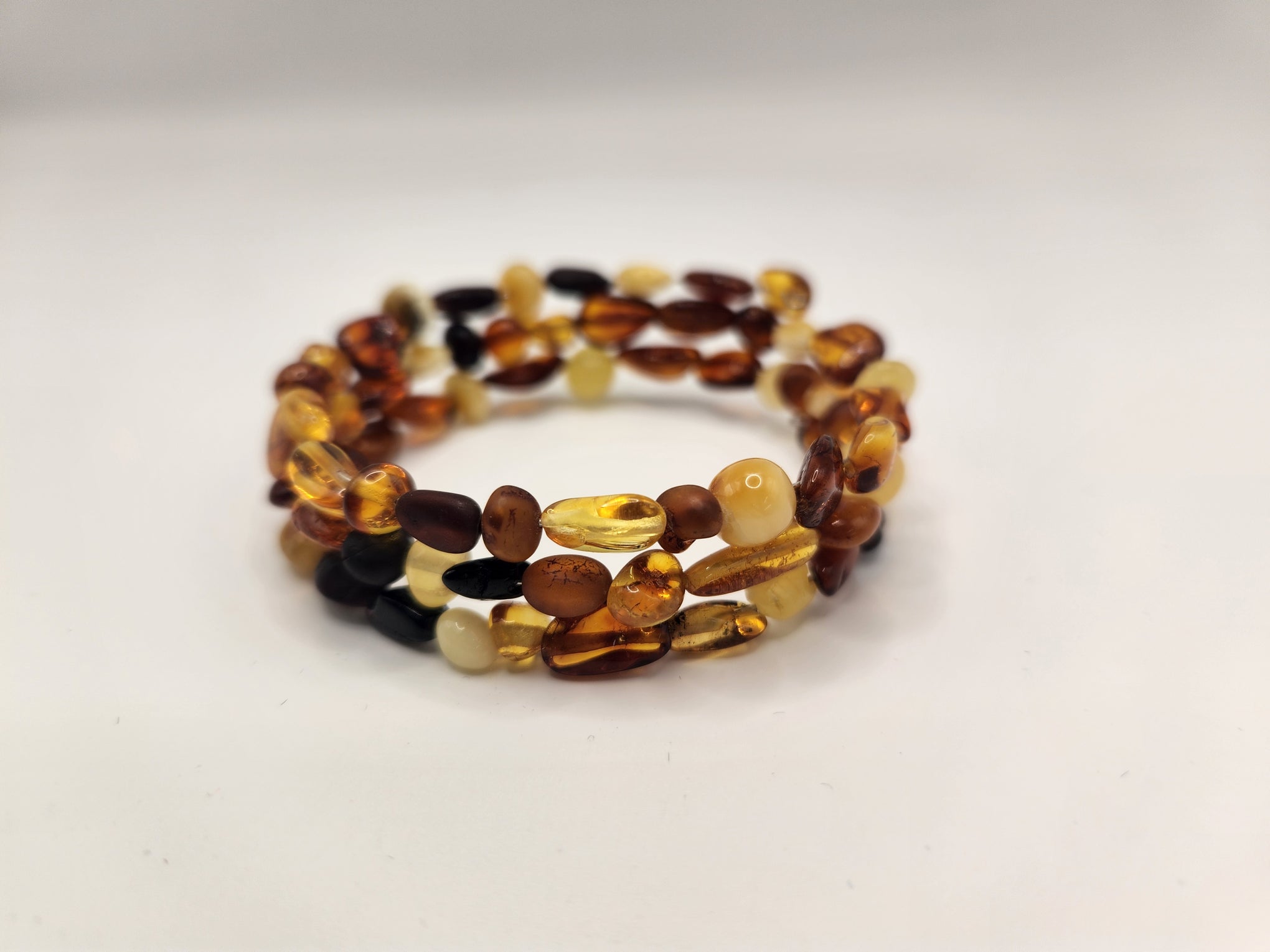 Amber MultiCuff Coil Bracelet