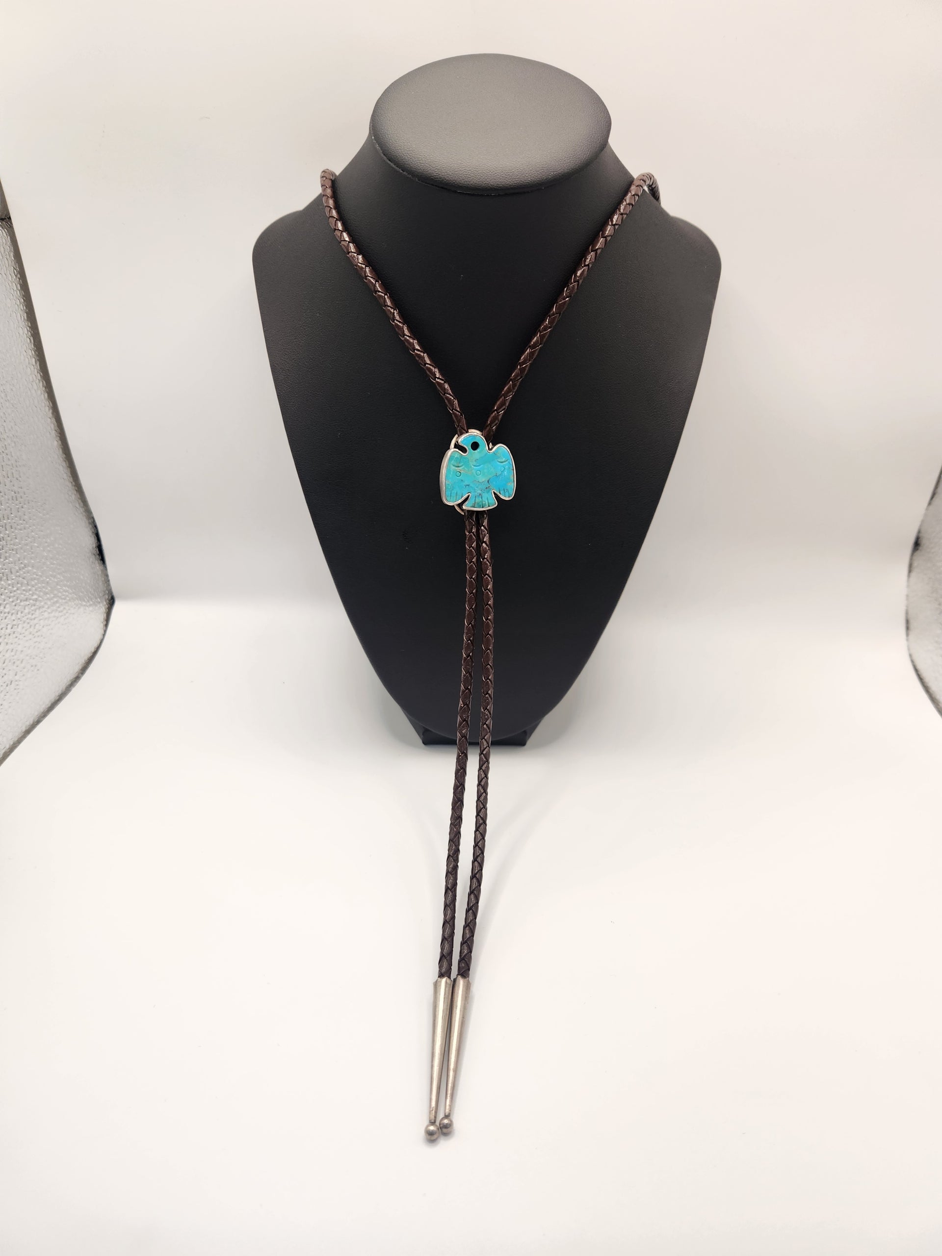 Peyote Bird Avelina Turquoise Bolo Tie
