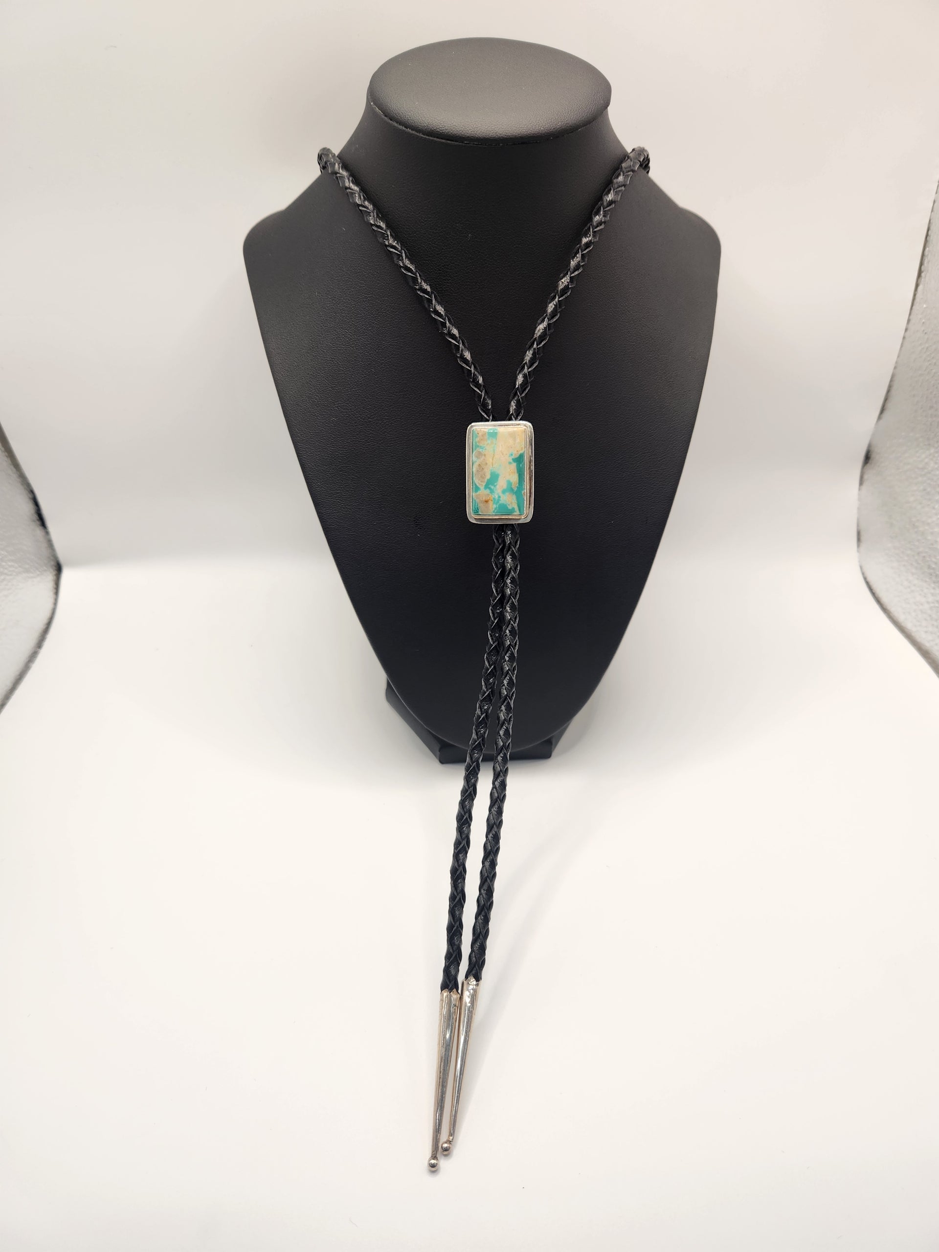 Fox Turquoise Bolo Tie #FTBT1