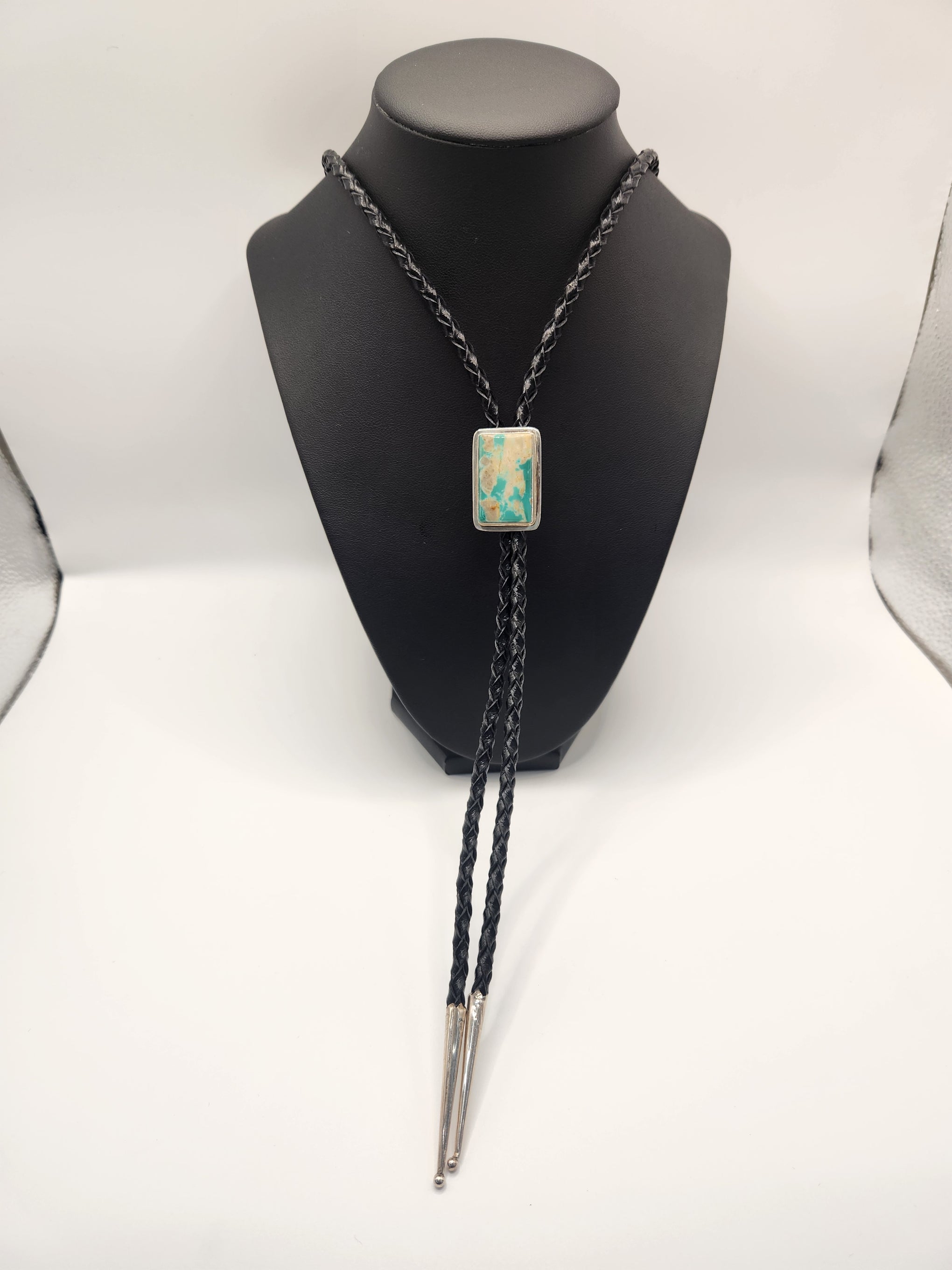 Fox Turquoise Bolo Tie #FTBT1