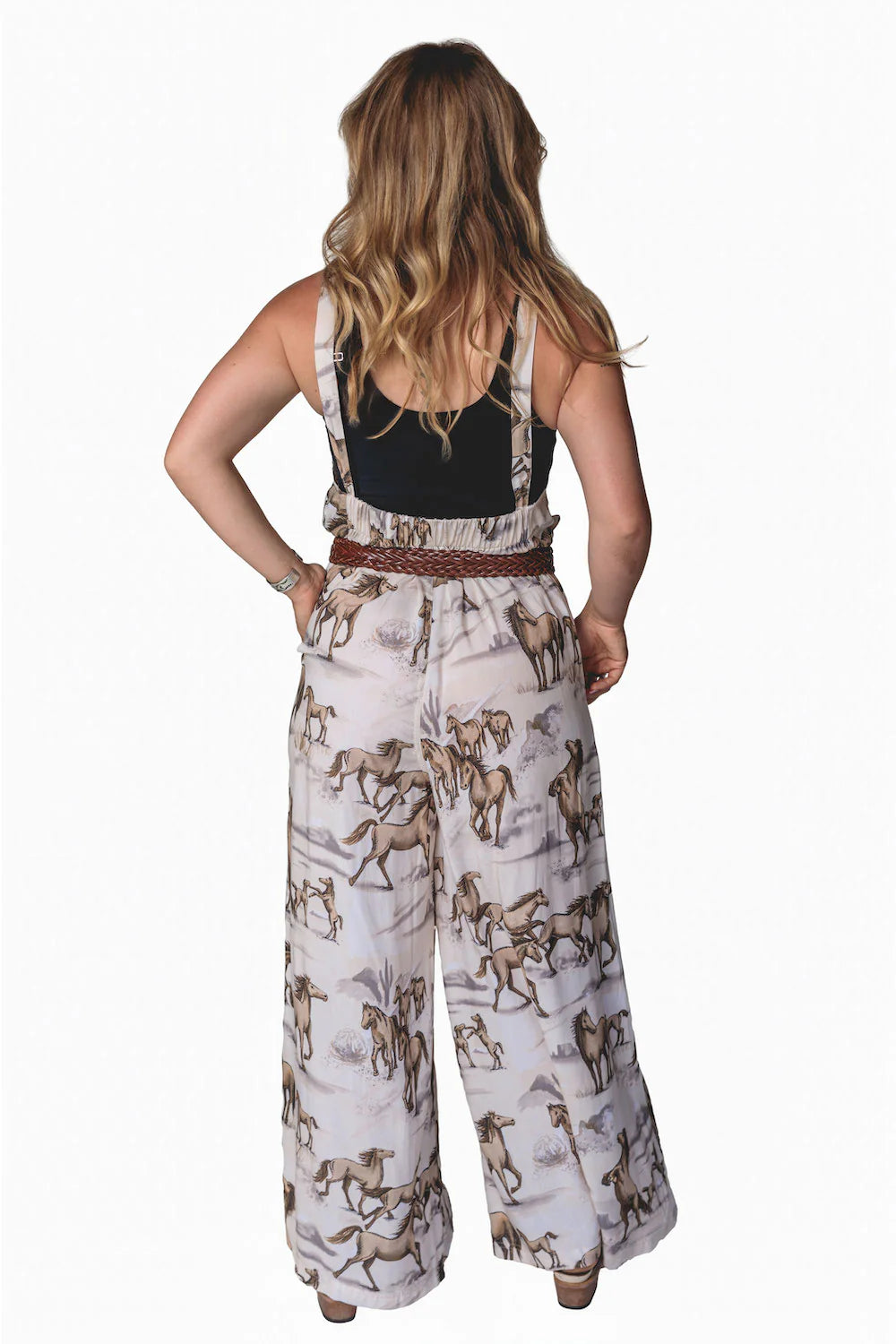 Lovlei Ranch Women's Sammie Overall Wild And Free Sand