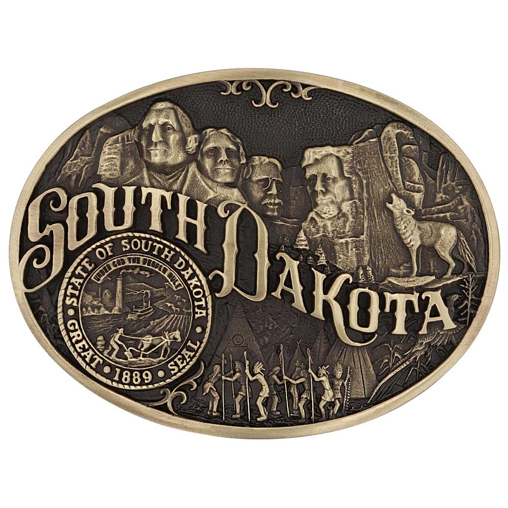 Montana Silversmith Attitude State Belt Buckles