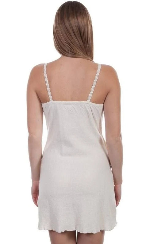 Ladies Scully Cotton Layered Keyhole Dress