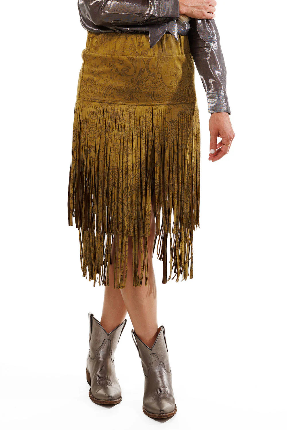 Lovlei Ranch Green Lariat Sagebrush Skirt