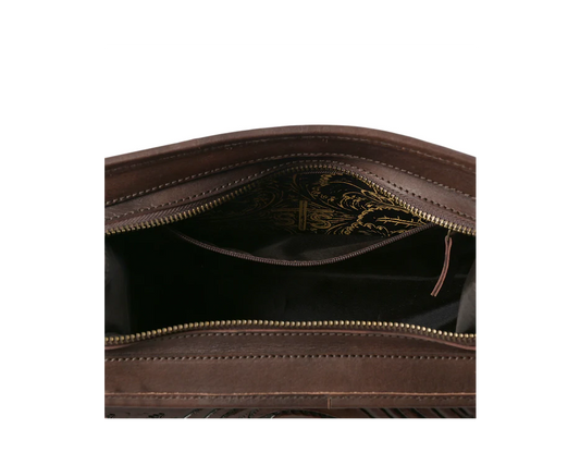 STS Brown Travel Kit Bag