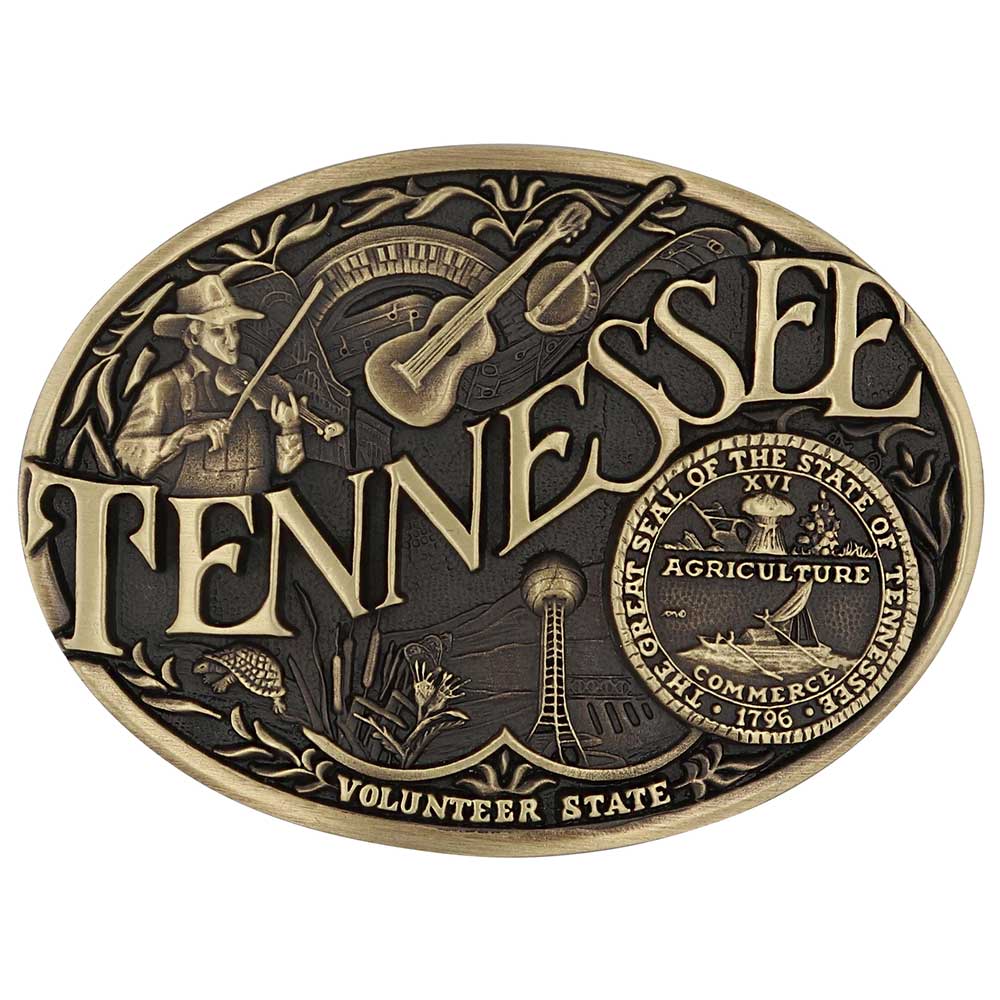 Montana Silversmith Attitude State Belt Buckles