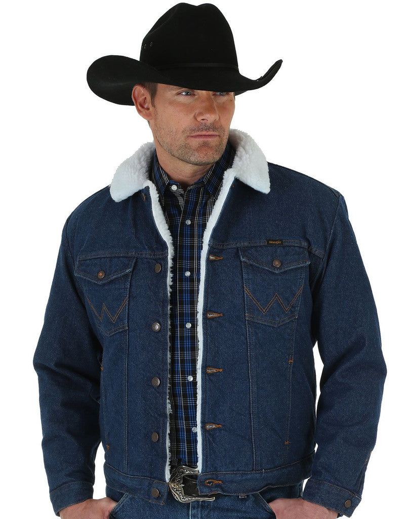 Wrangler Denim Sherpa Jacket