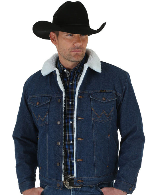 Wrangler Denim Sherpa Jacket